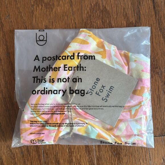 NWT Stone Fox Swim Sumatra Bottom in Hot Tropix Size XL - Picture 5 of 5